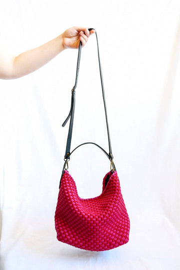 Buslo Mini Checkerboard Red & Fuchsia