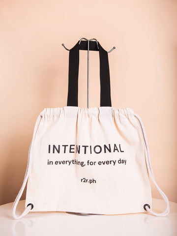 Intentional Canvas Tote-Backpack Large Lifestyle Rags2Riches