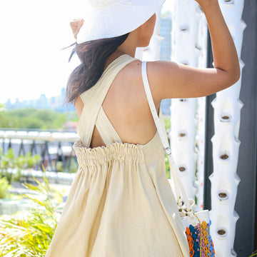 The Easy Jumper Dress Beige