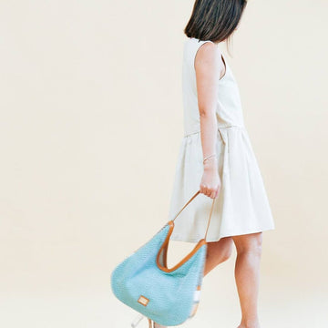 The Sleeveless Relaxed Wrap Dress Beige Fashion Rags2Riches