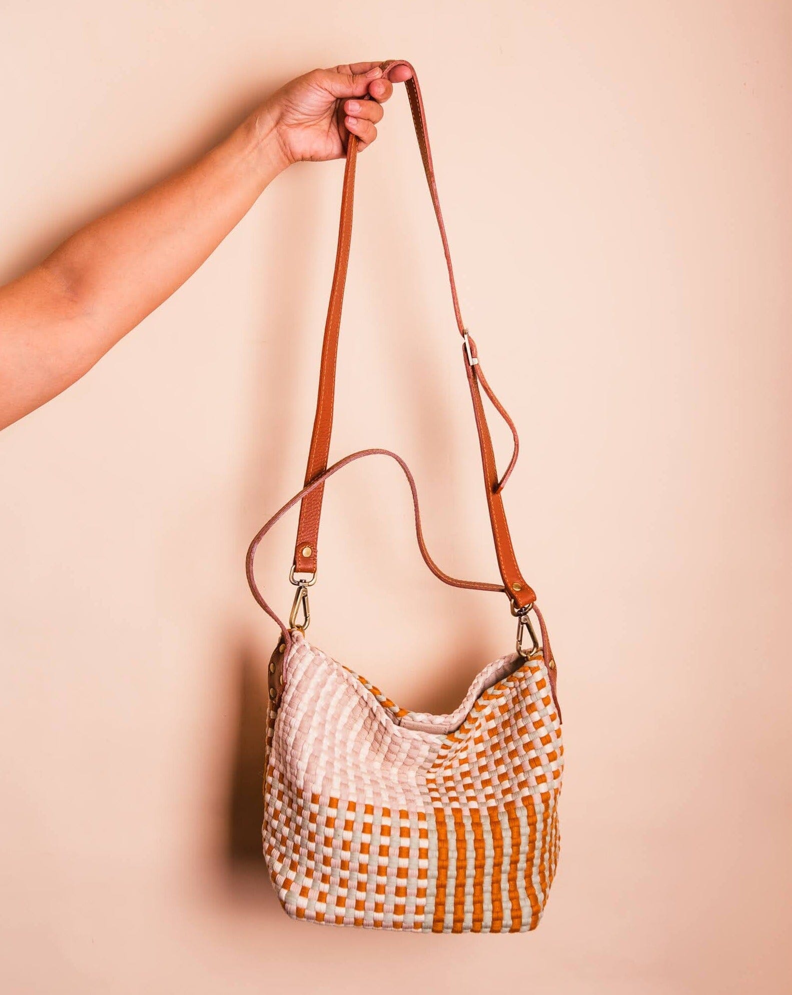Buslo Mini Stripe & Checkerboard Forest with Longer Handle Fashion Rags2Riches