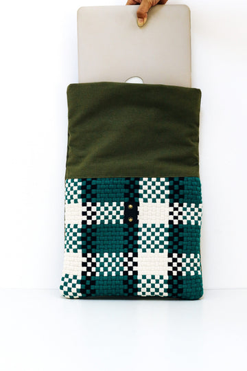 Charlie Laptop Sleeve Green