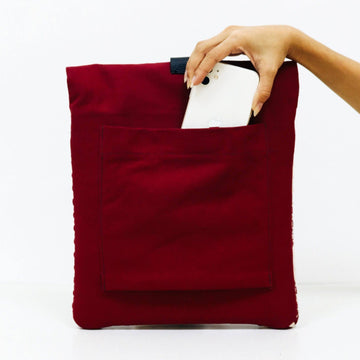 Charlie Laptop Sleeve Maroon