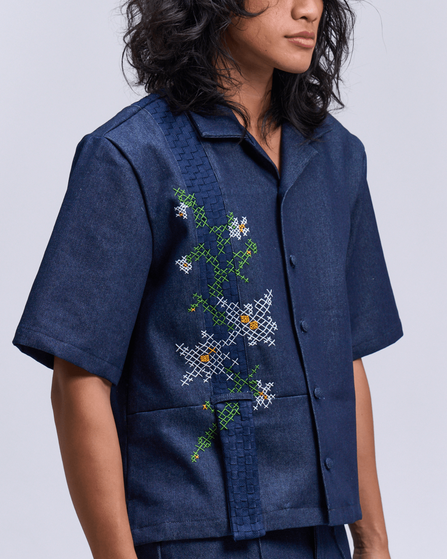 Hardin Polo Dark Blue Denim Fashion Rags2Riches
