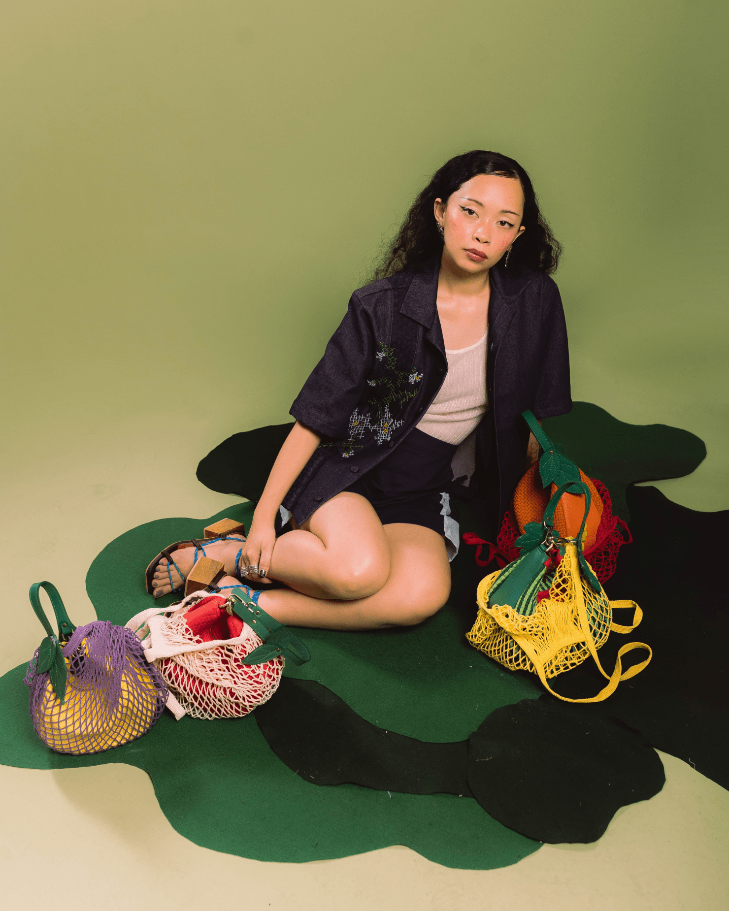 Kahel Fruit Bag Fashion Rags2Riches