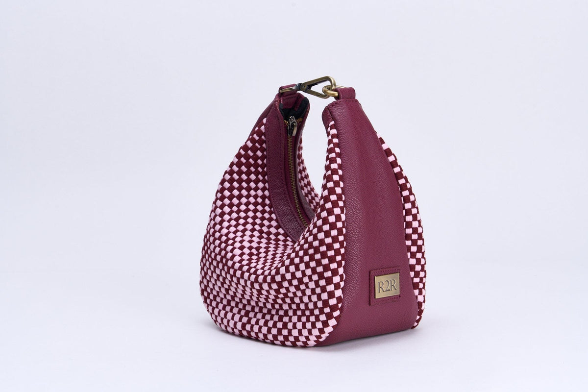 Luna Bag Burgundy Fashion Rags2Riches