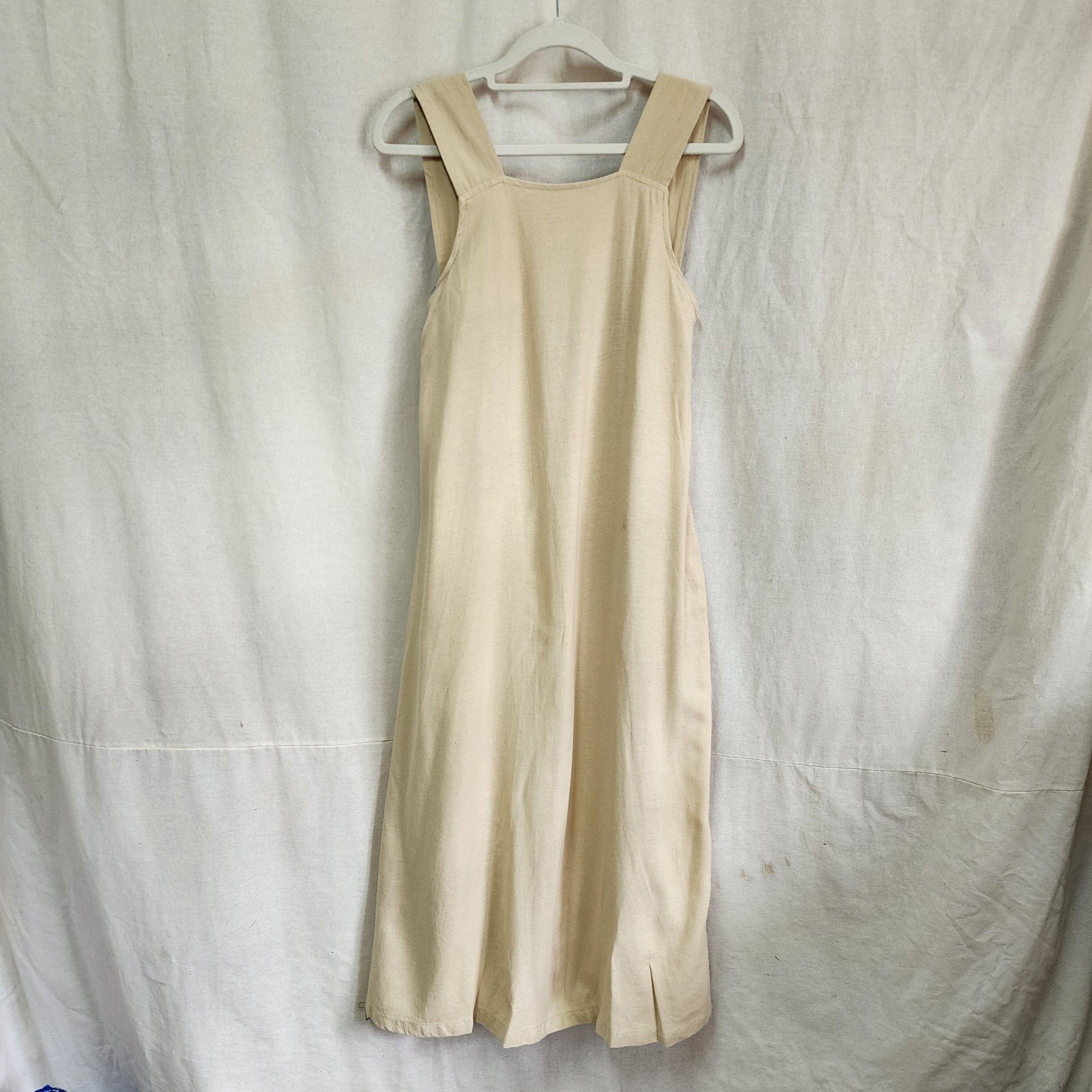 [RE - LOVE] The Easy Jumper Dress Beige Fashion Rags2Riches