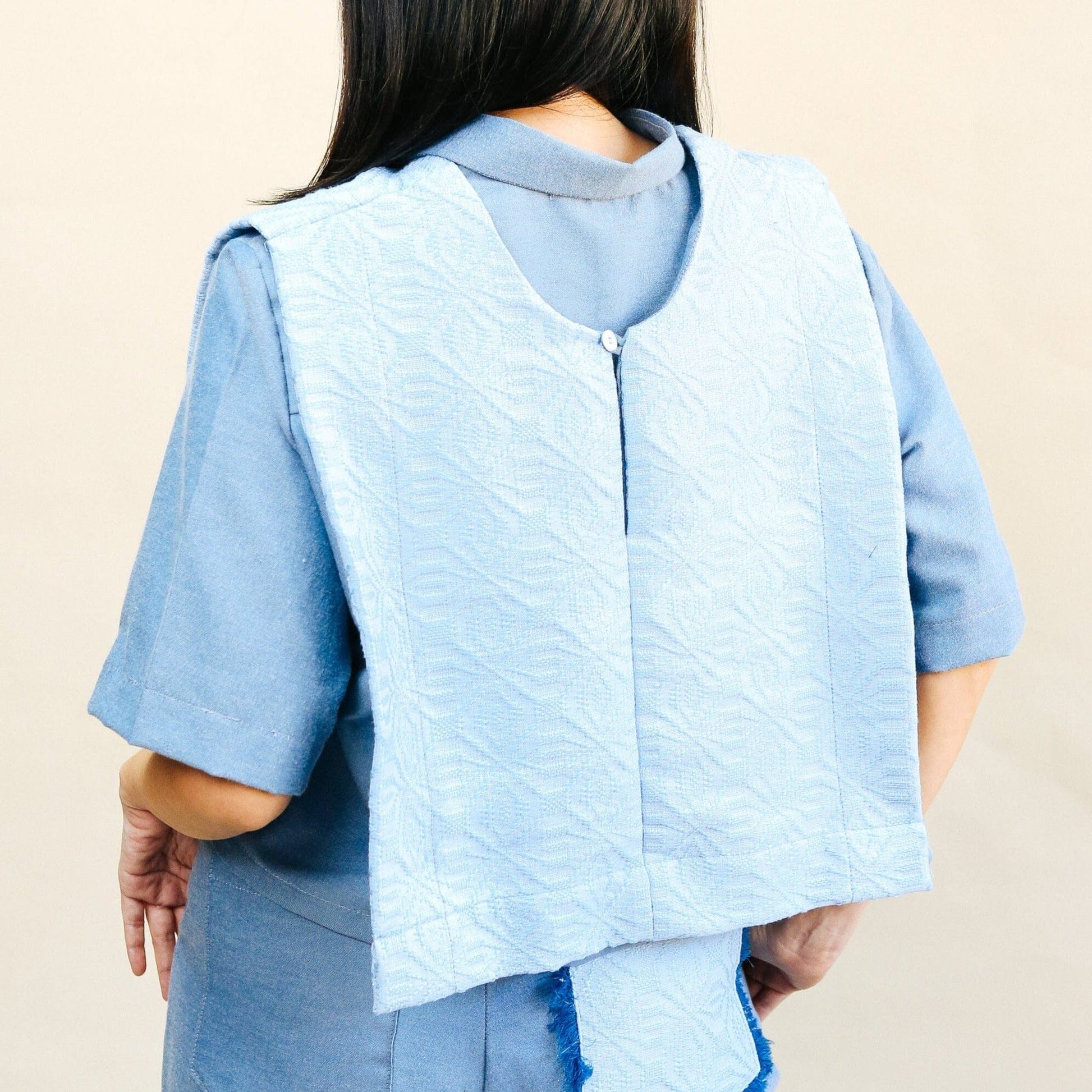 [Ready Today] Multi-Play Top Chambray & Binetwagan Fashion Rags2Riches