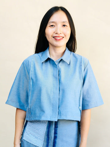 [Ready Today] Multi-Play Top Chambray & Binetwagan