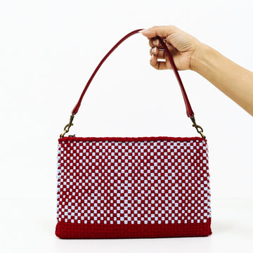 Sobre Convertible Clutch Red
