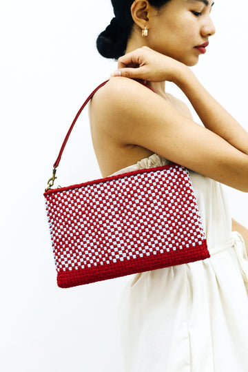 Sobre Convertible Clutch Red