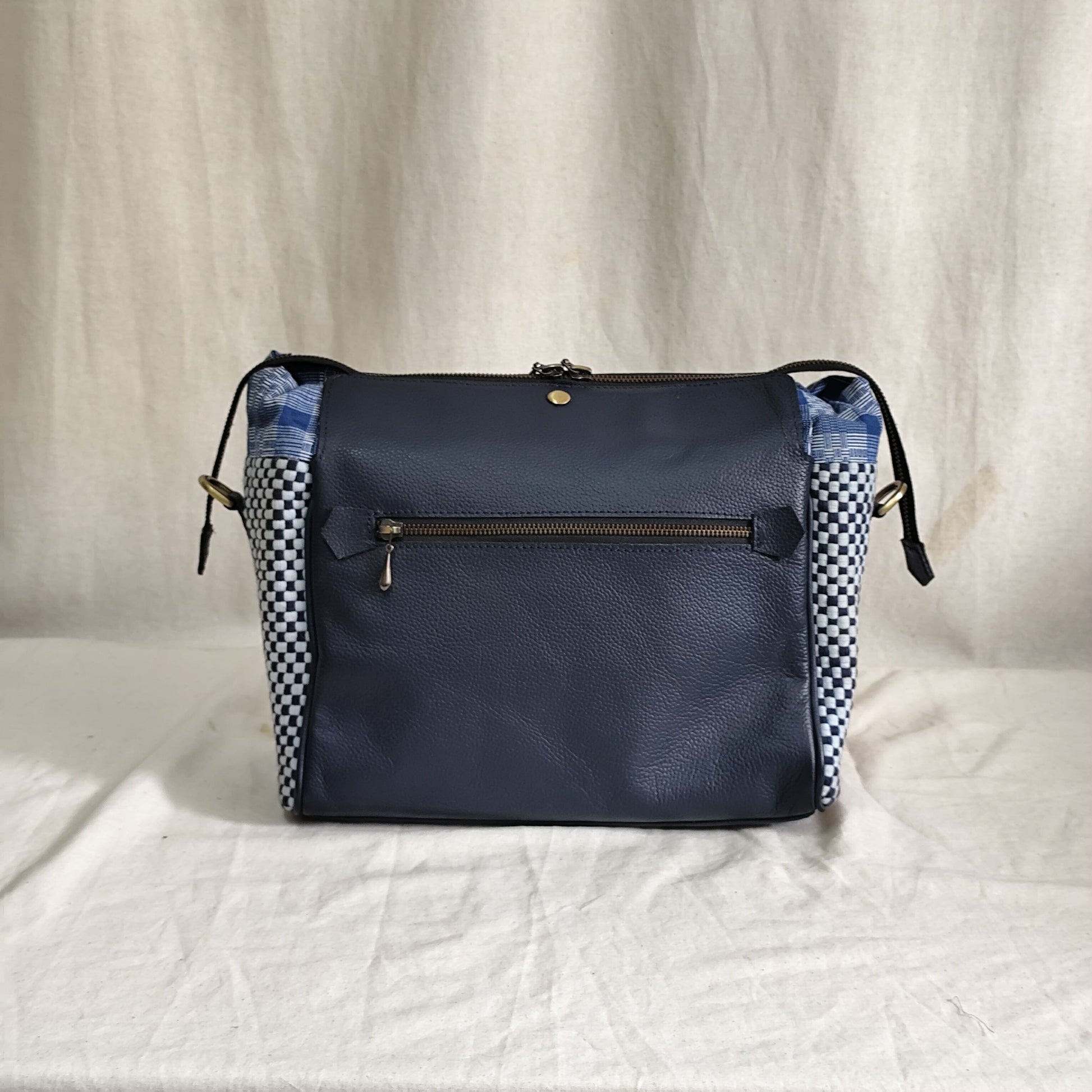 [SAMPLE] Leonor Convertible Backpack Monochrome Navy Fashion Rags2Riches