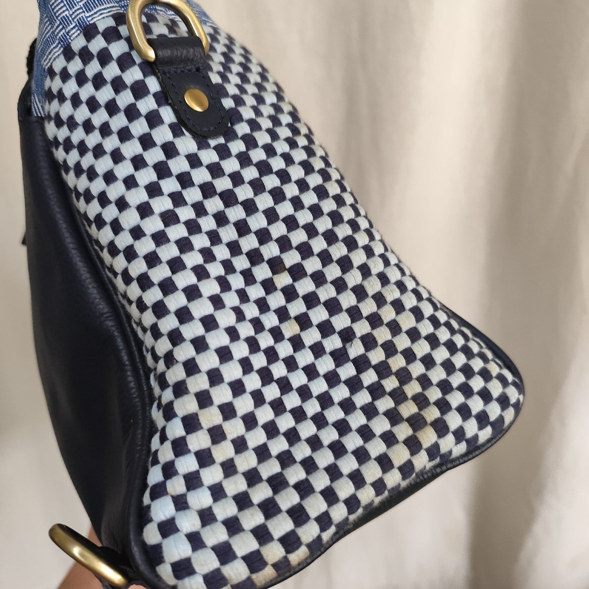 [SAMPLE] Leonor Convertible Backpack Monochrome Navy Fashion Rags2Riches