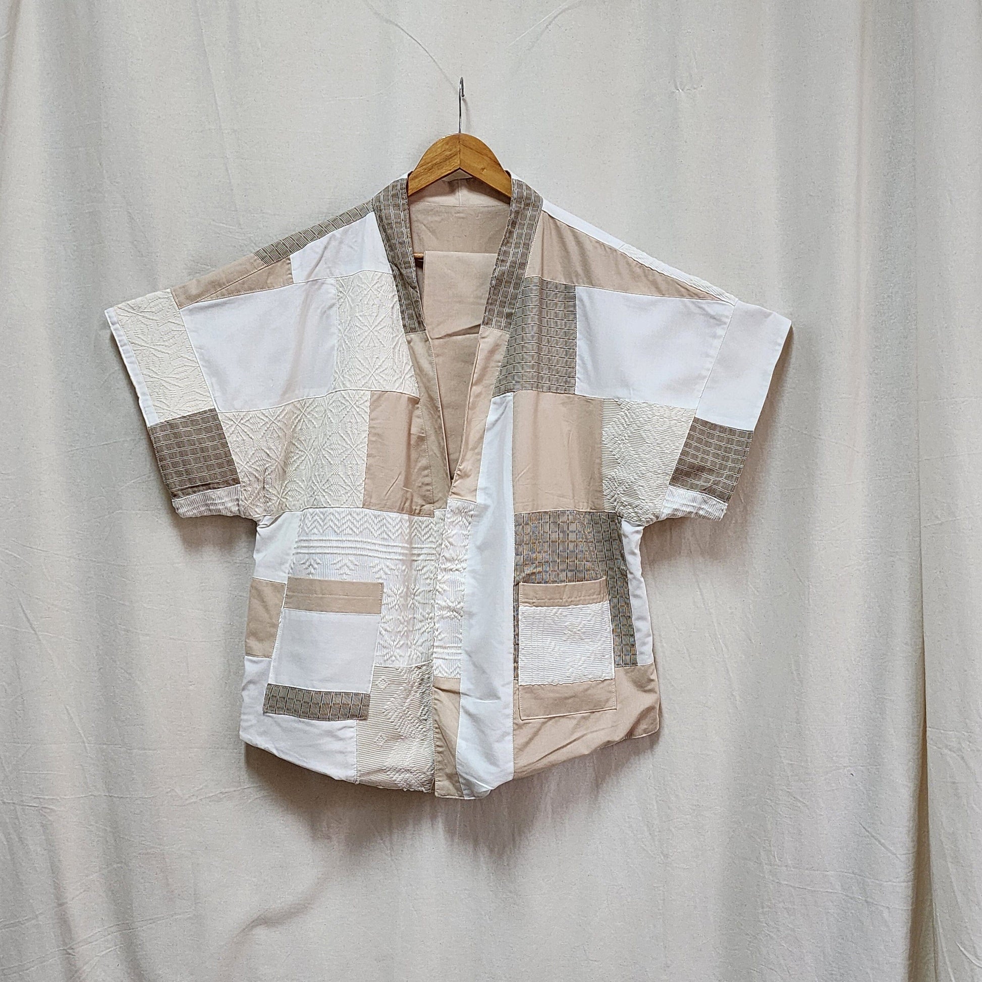[SAMPLE] Reversible Kimono Patchwork Sand Fashion R2R On Repeat