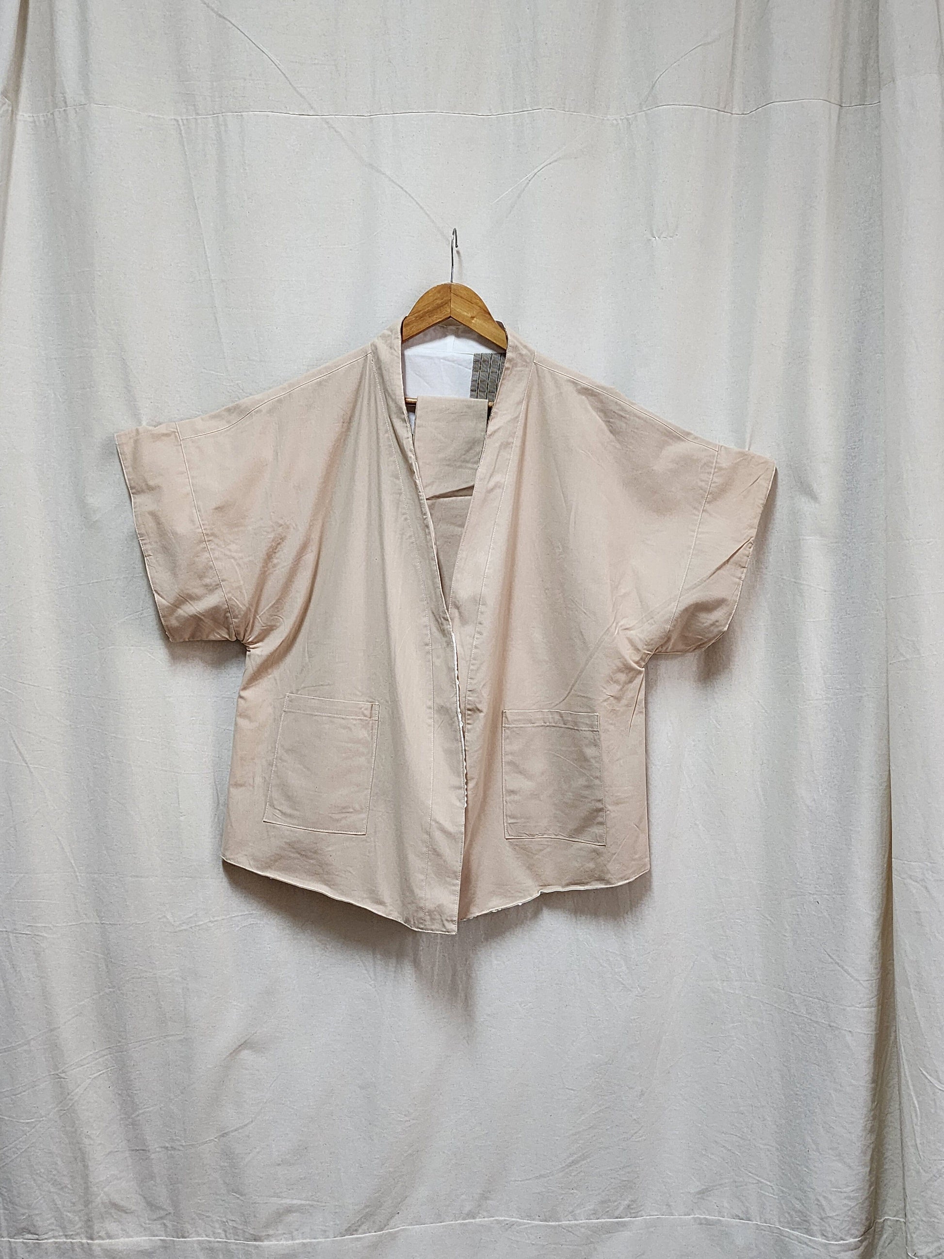 [SAMPLE] Reversible Kimono Patchwork Sand Fashion R2R On Repeat