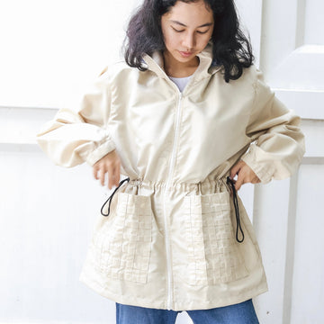 [Ready Today] Travel Parka Beige