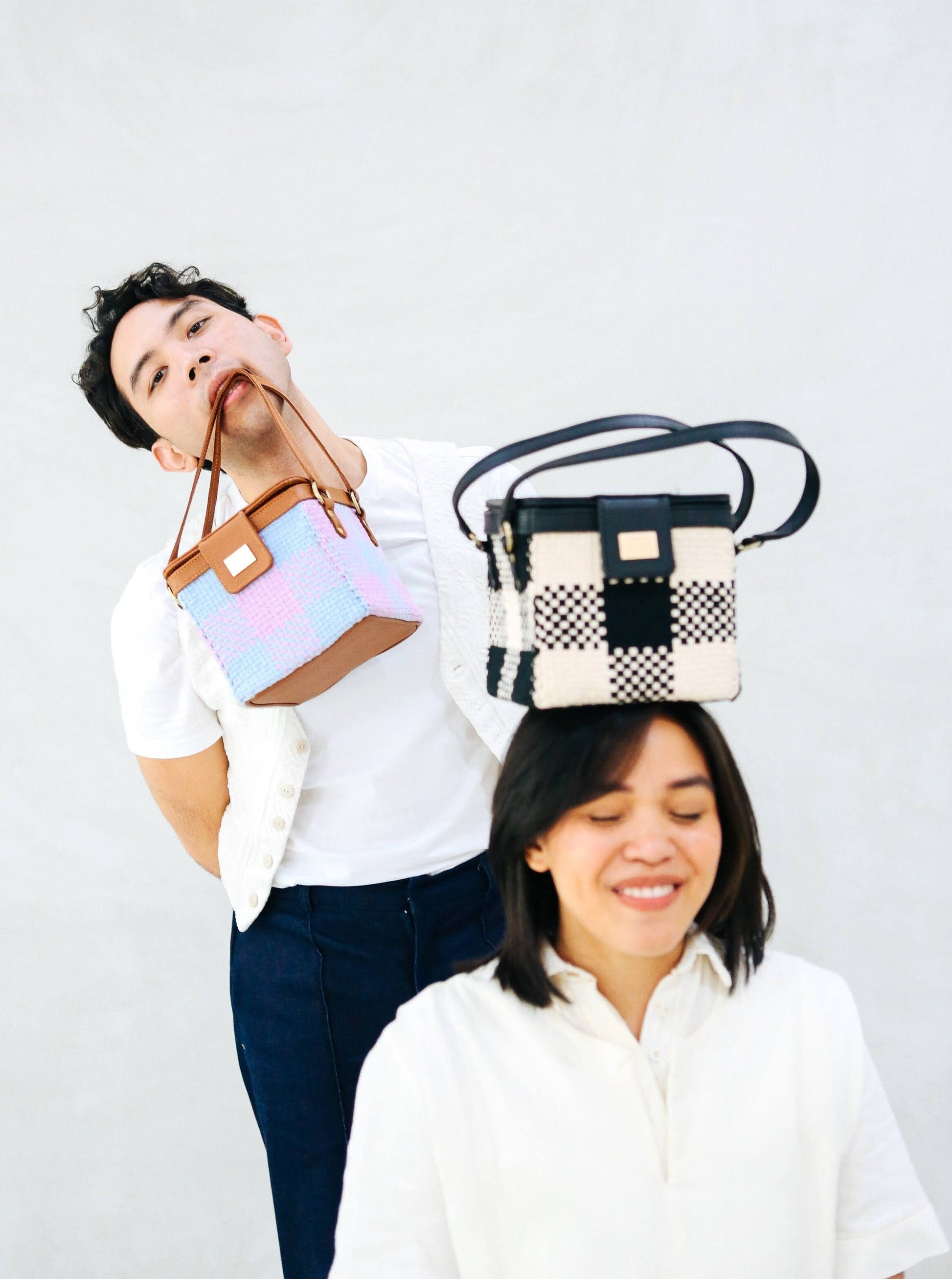 Rubiks Bag Pastel Fashion Rags2Riches