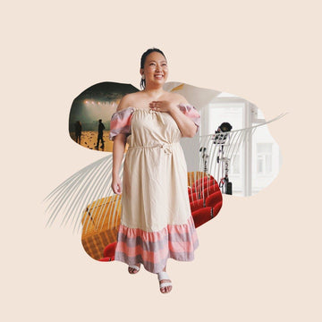 Salu-Salo Dress in Beige
