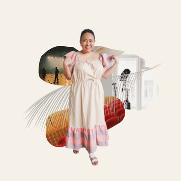 Salu-Salo Dress in Beige